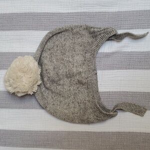 Sweet knit sherpa hat